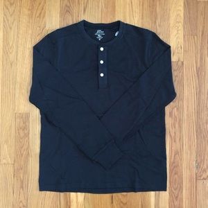 J Crew Quarter Button Shirt